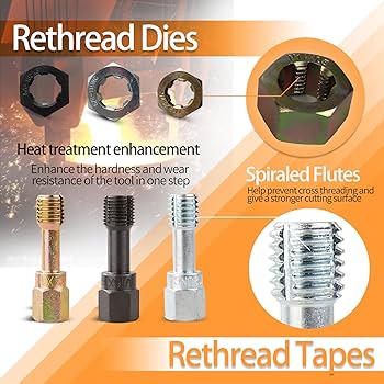 Amazon.com: Pikwo 56Pcs Thread Chaser Repair Kit, Rethread